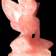 Strawberry Arusha Quartz hand-carved flower faerie 66g Rocks and Things Store