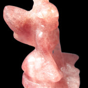 Strawberry Arusha Quartz hand-carved flower faerie 66g Rocks and Things Store