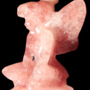 Strawberry Arusha Quartz hand-carved flower faerie 66g Rocks and Things Store