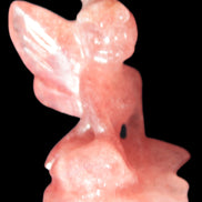 Strawberry Arusha Quartz hand-carved flower faerie 66g Rocks and Things Store