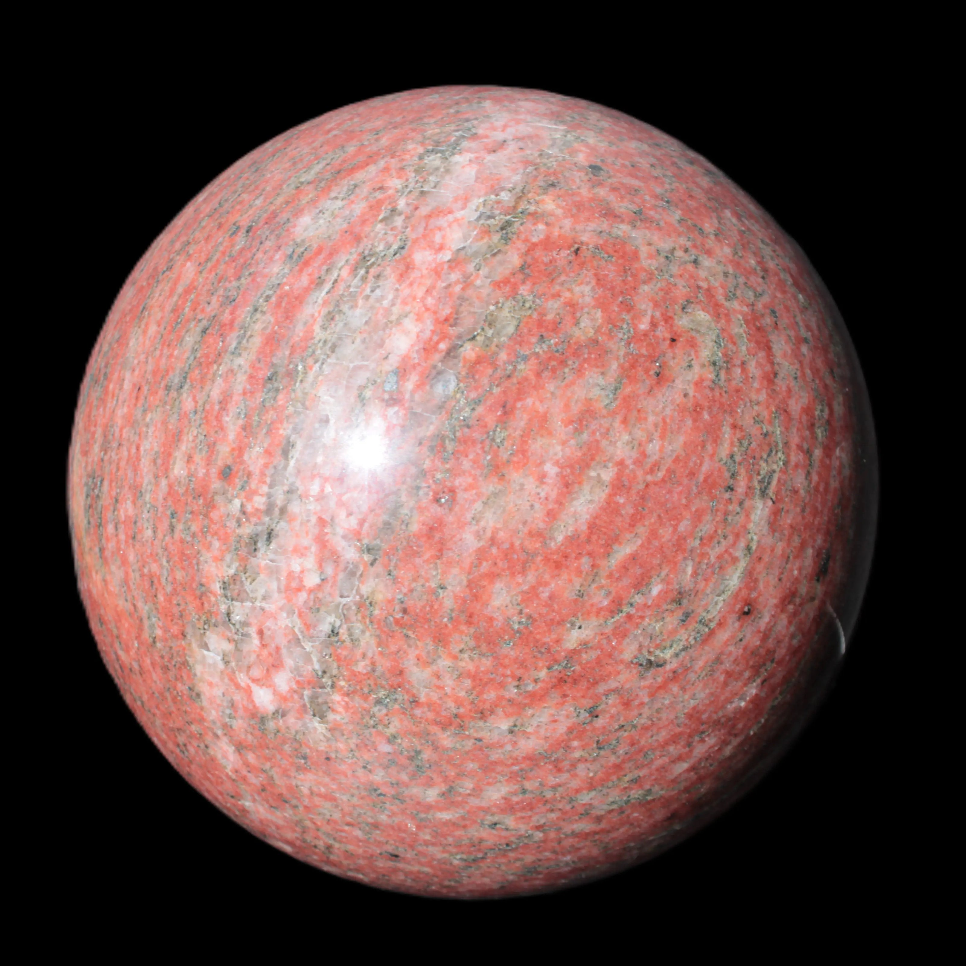 Strawberry Quartz sphere 145mm 4220g Rocks and Things Store