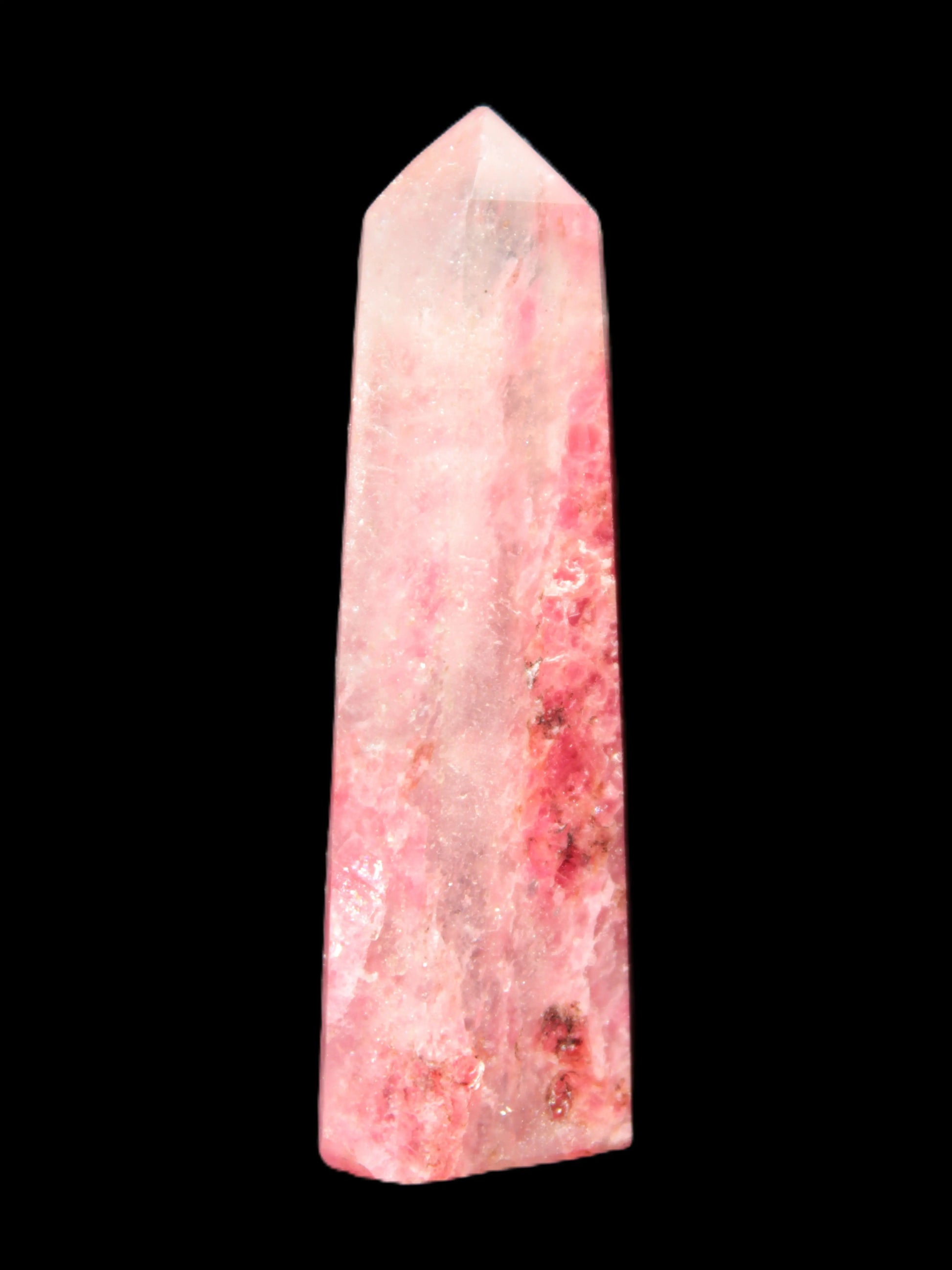 Striking Pink Rhodonite wand 12g Rocks and Things Store