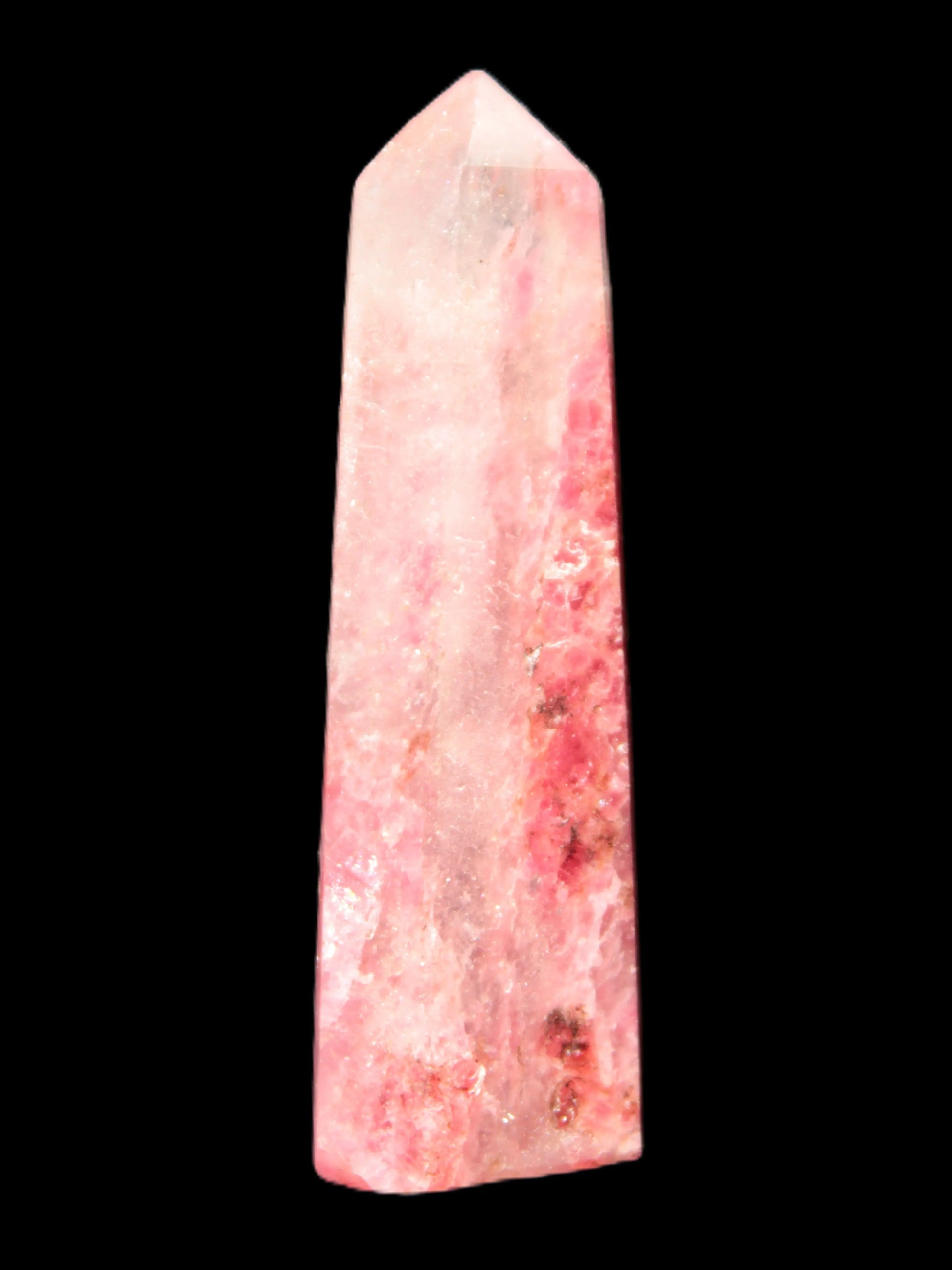 Striking Pink Rhodonite wand 12g Rocks and Things Store