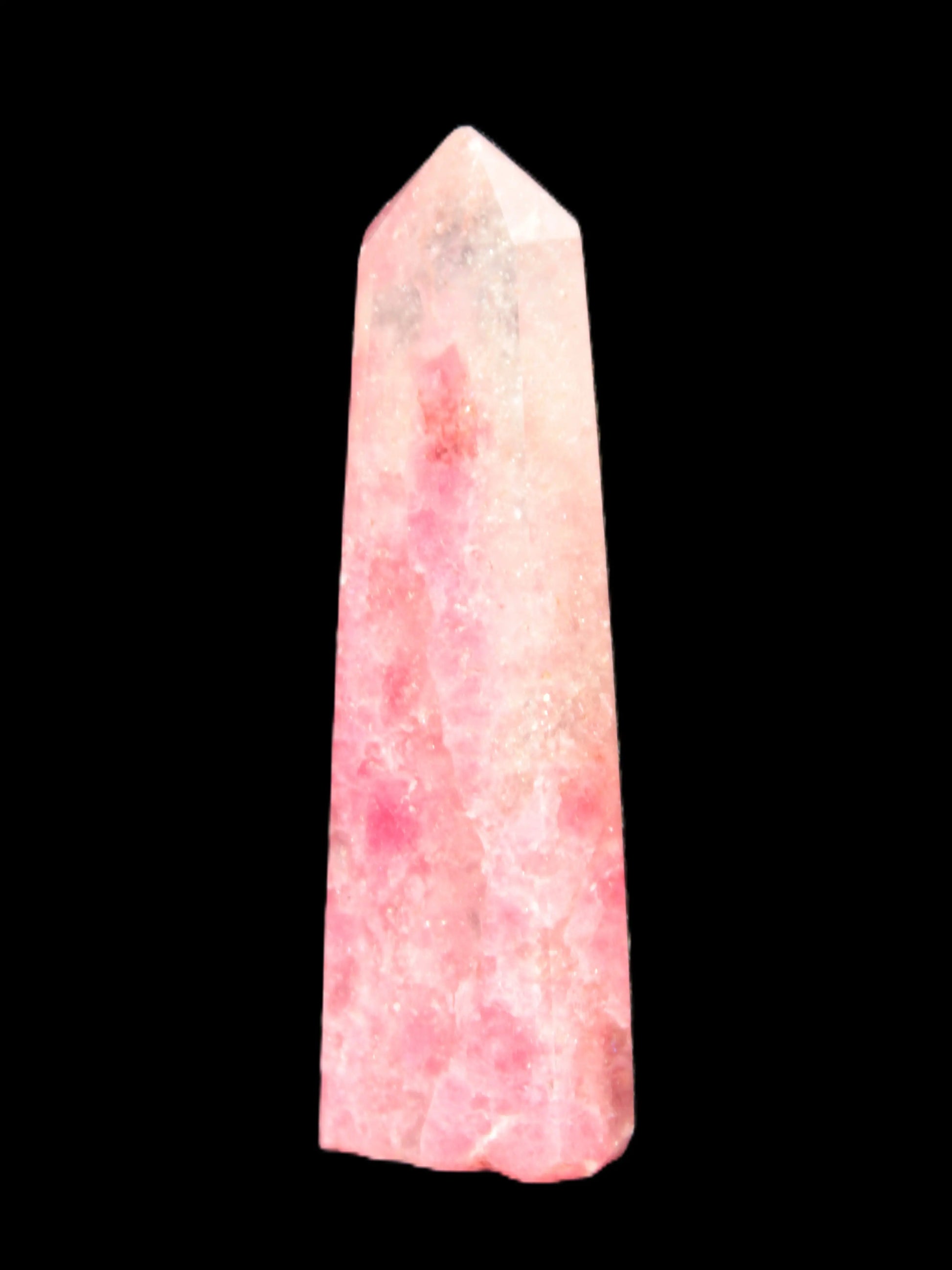 Striking Pink Rhodonite wand 12g Rocks and Things Store