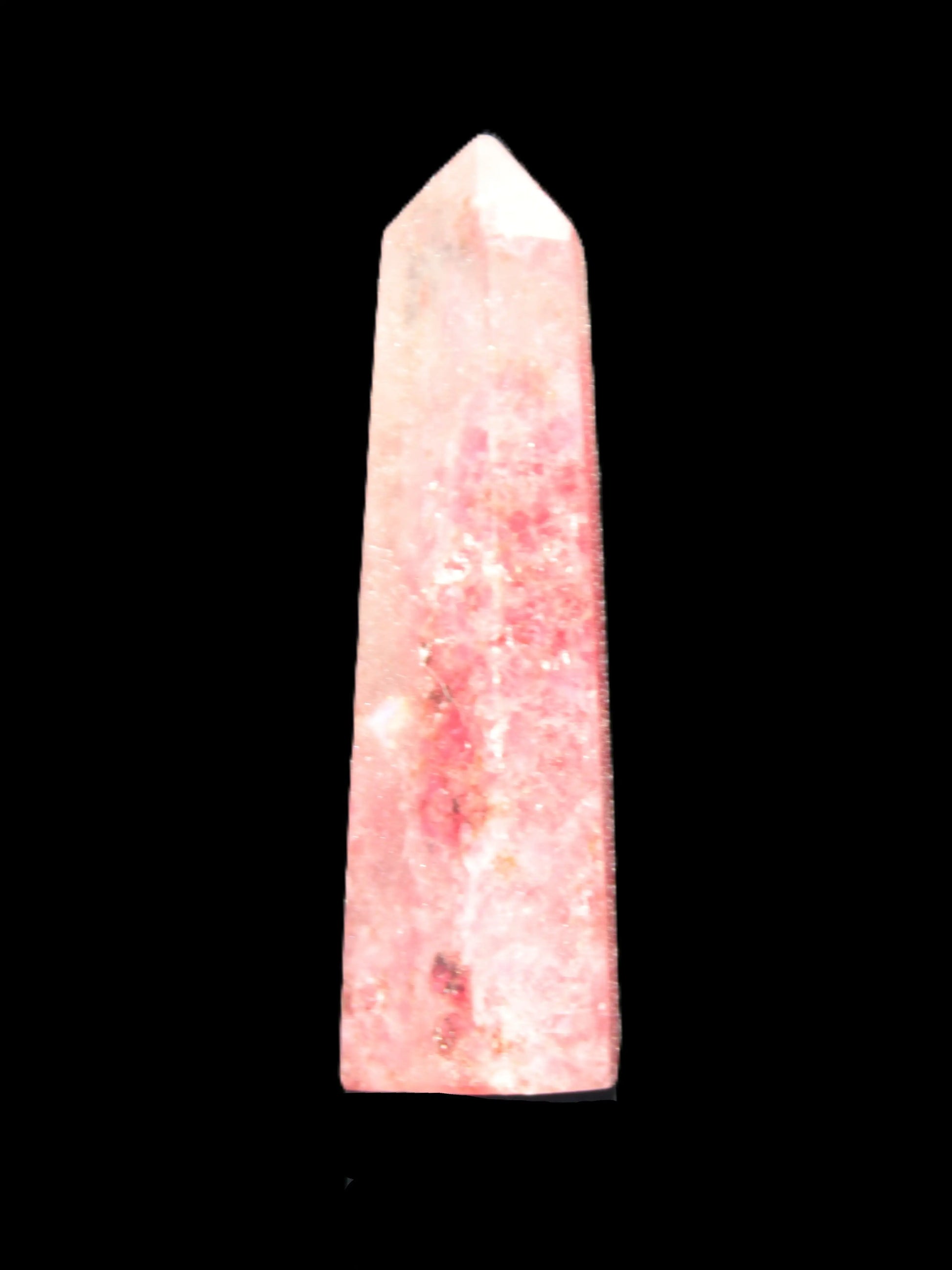 Striking Pink Rhodonite wand 12g Rocks and Things Store