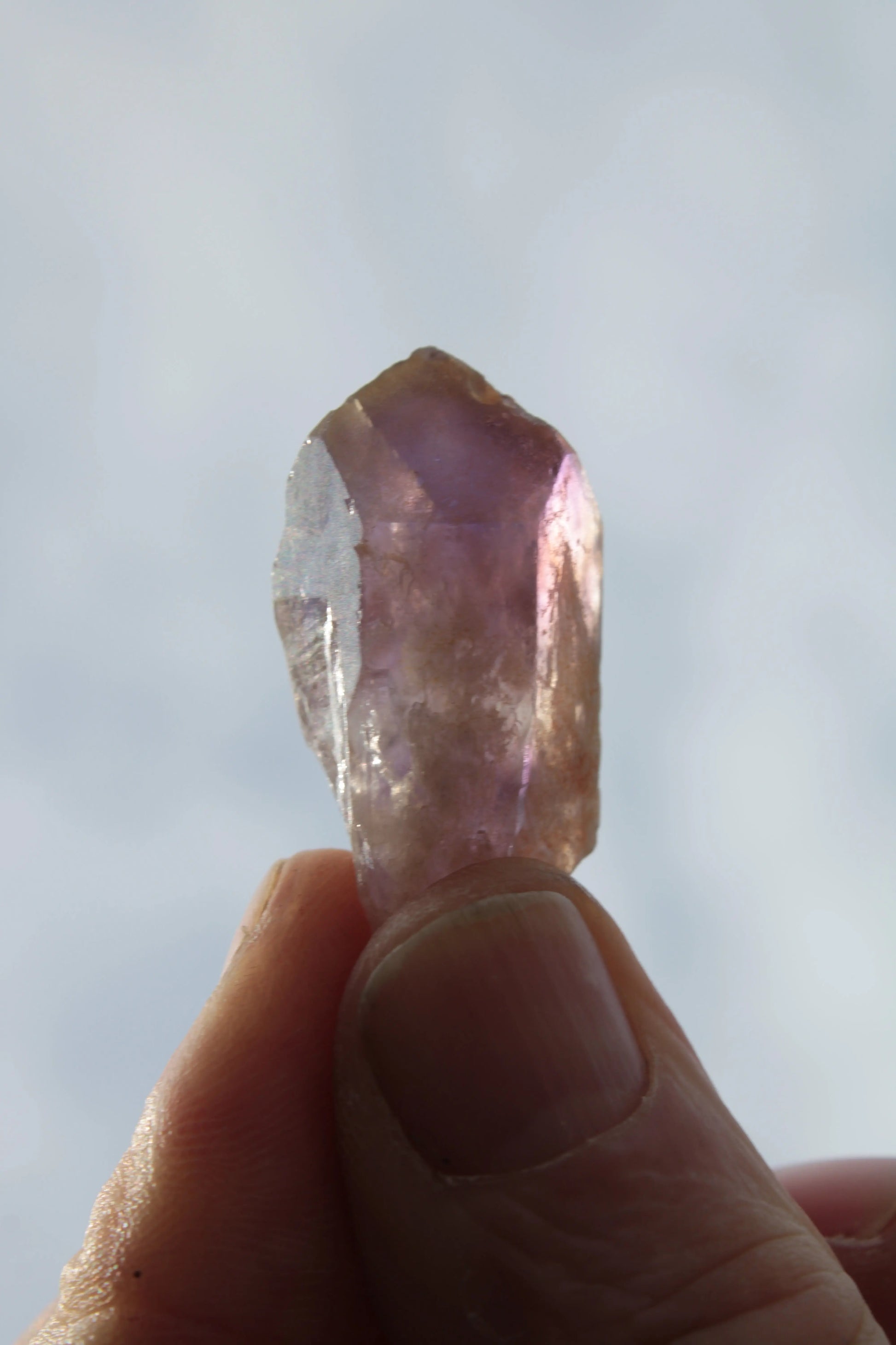 Super Seven Amethyst elestial sceptre 10-14g Rocks and Things