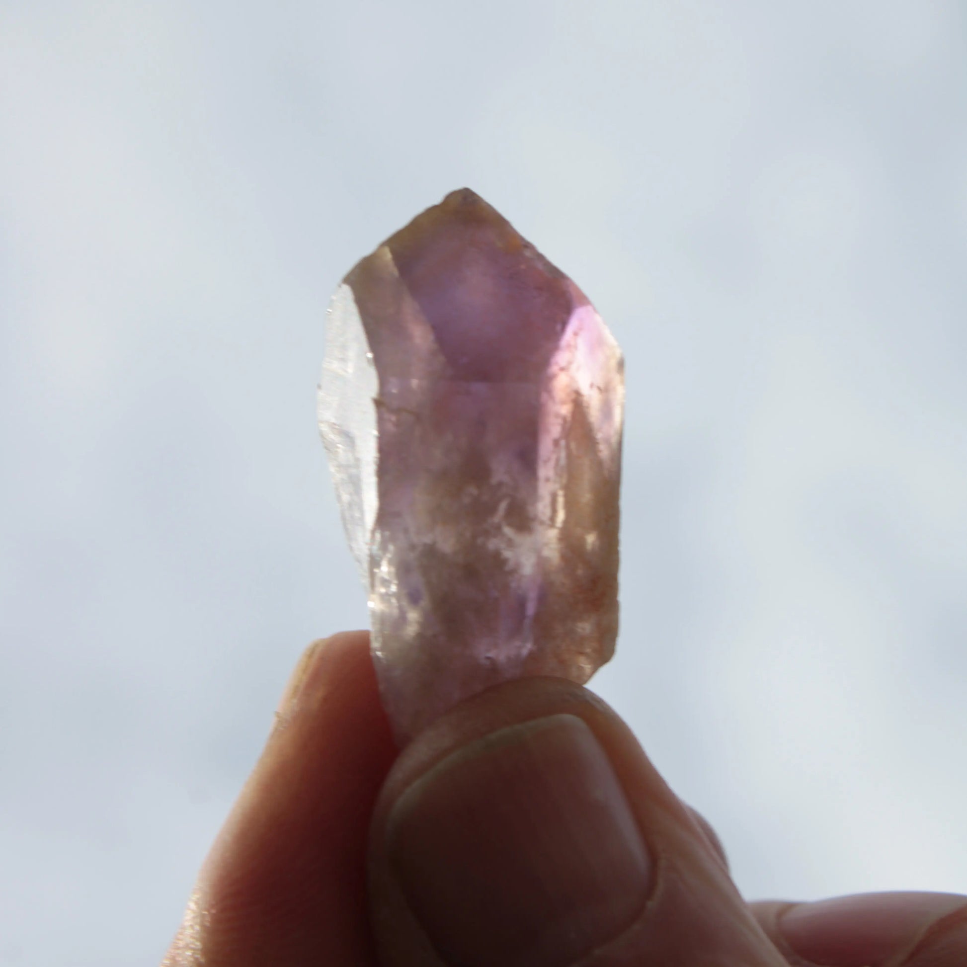 Super Seven Amethyst elestial sceptre 10-14g Rocks and Things