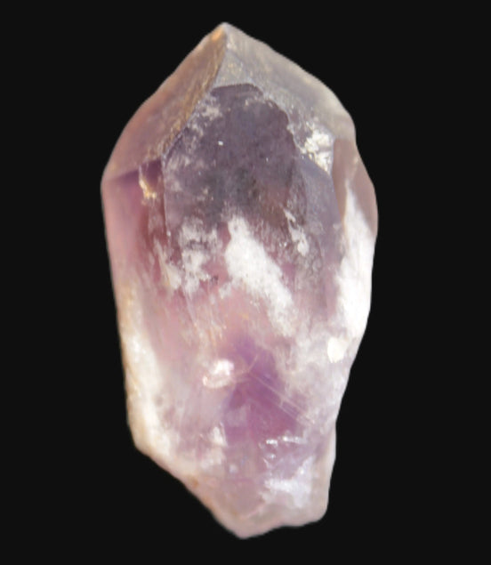 Super Seven Amethyst elestial sceptre 10-14g in sunlight - Rocks and Things Store