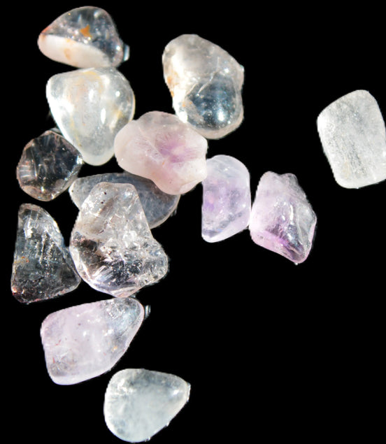 Super Seven Amethyst polished tiny crystals 7-8g Rocks and Things