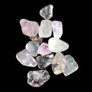 Super Seven Amethyst polished tiny crystals 7-8g Rocks and Things