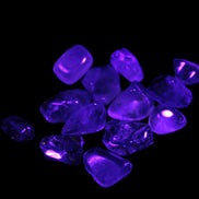 Super Seven Amethyst polished tiny crystals 7-8g Rocks and Things