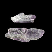 Super Seven Elestial Amethyst 1/2 crystals 12-17g in sunlight - Rocks and Things Store