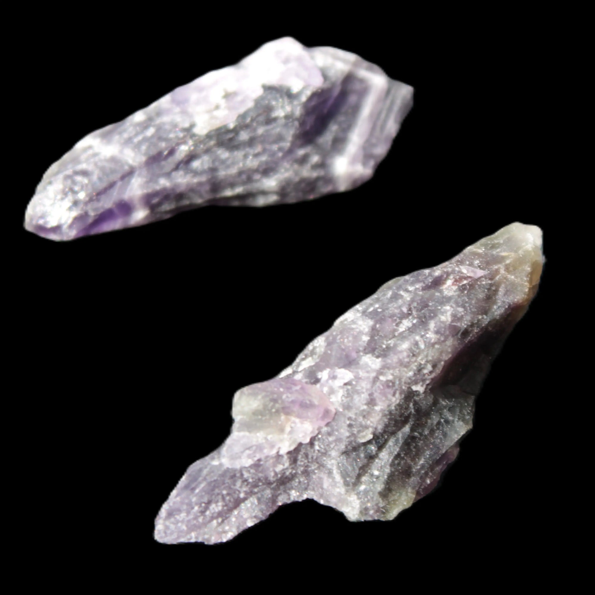 Super Seven Elestial Amethyst 1/2 crystals 12-17g Rocks and Things Store