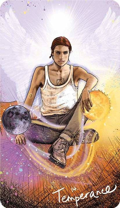 The Light Seer's Tarot: A 78-Card Deck and Guidebook in sunlight - Rocks and Things Store