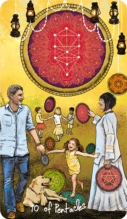 The Light Seer's Tarot: A 78-Card Deck and Guidebook in sunlight - Rocks and Things Store