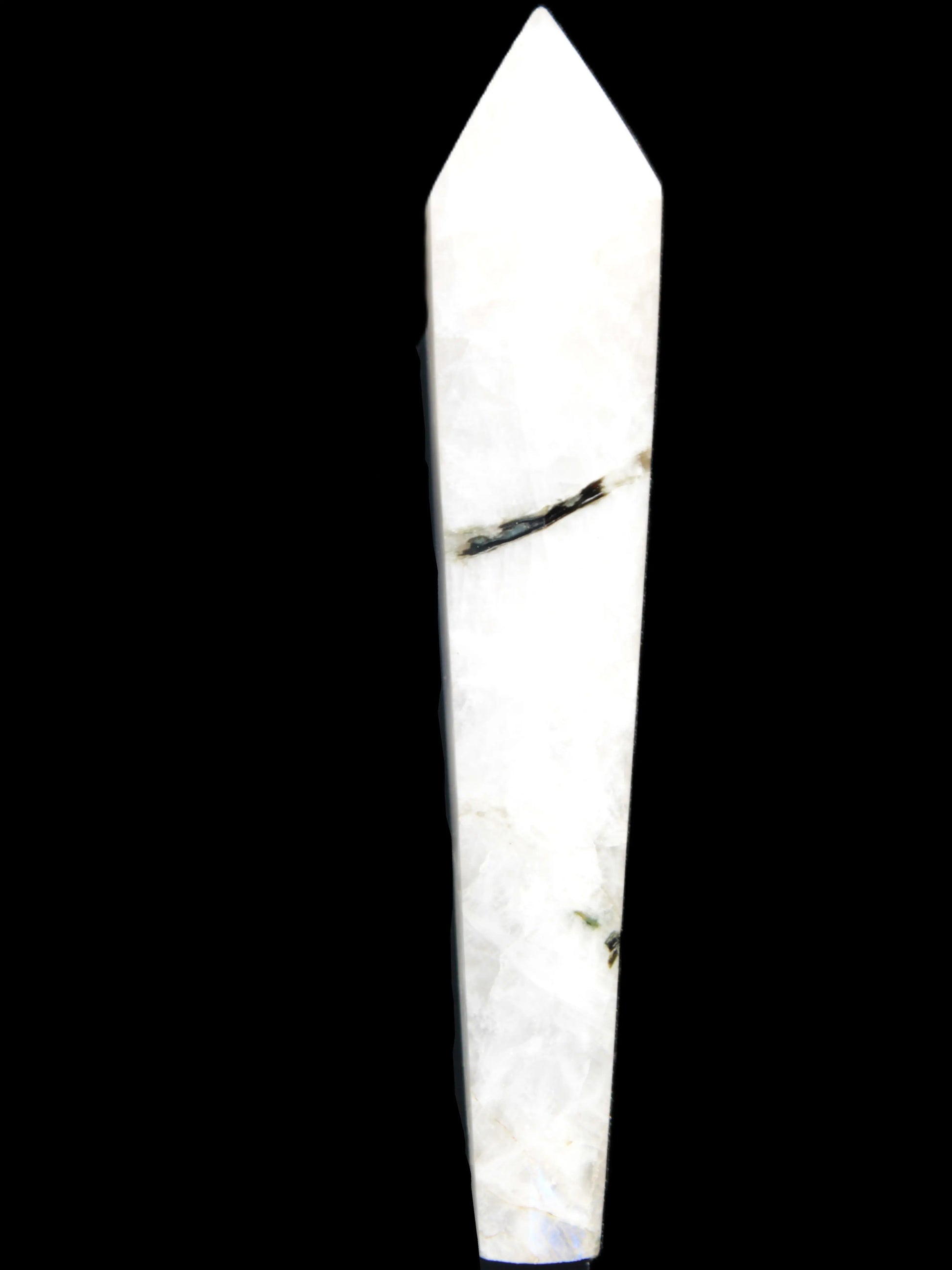 Tapered Moonstone wand 91mm 34g Rocks and Things Store