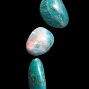 Three Blue Apatite polished stones 20-22g Rocks and Things