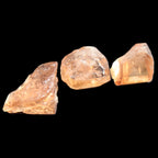 Three Brandy Topaz natural crystals from Skardu, Pakistan 7.7-8.5g Rocks and Things Store