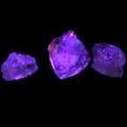 Three Brandy Topaz natural crystals from Skardu, Pakistan 7.7-8.5g Rocks and Things Store