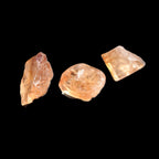 Three Brandy Topaz natural crystals from Skardu, Pakistan 7.7-8.5g Rocks and Things Store