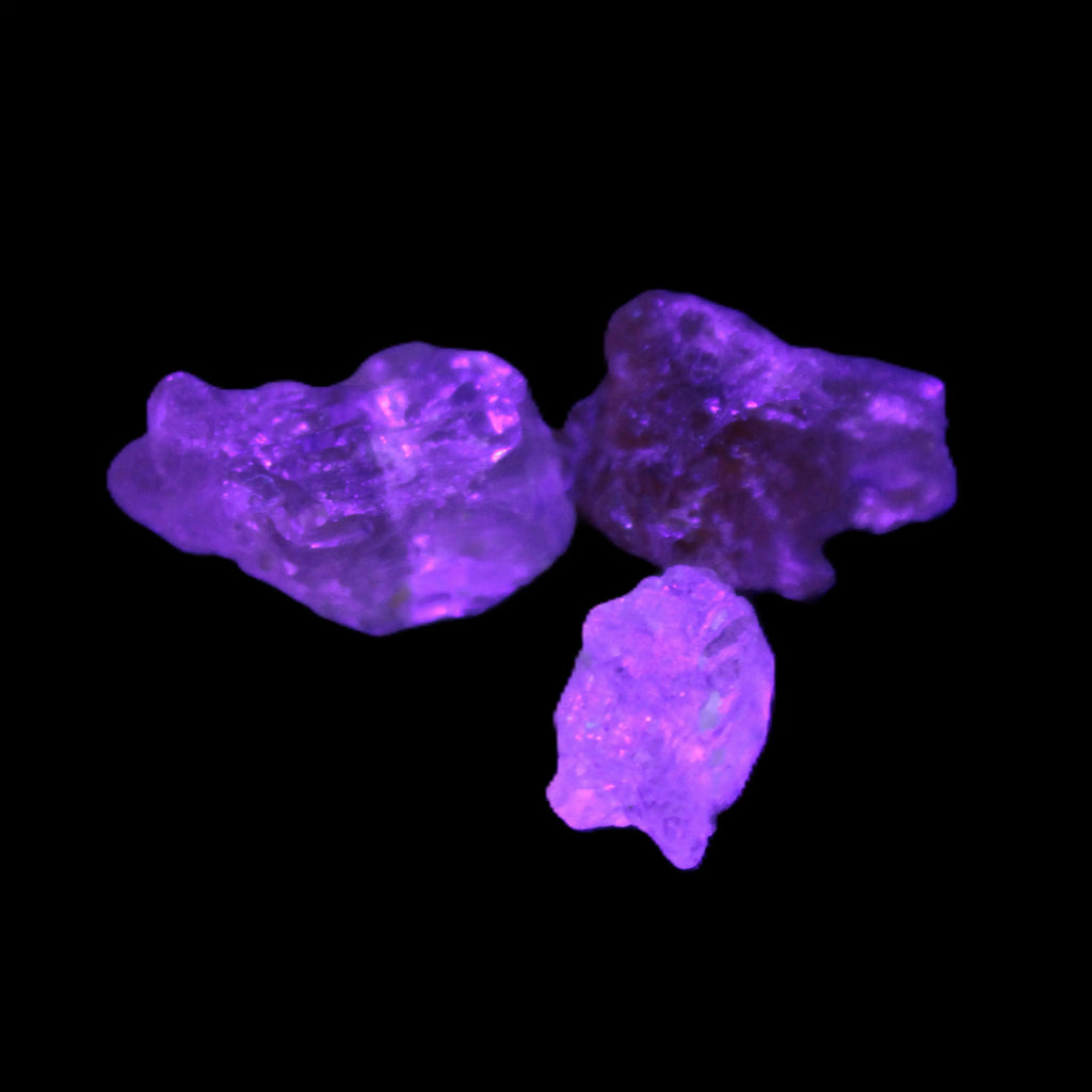Three Brandy Topaz natural crystals from Skardu, Pakistan 7.7-8.5g Rocks and Things Store