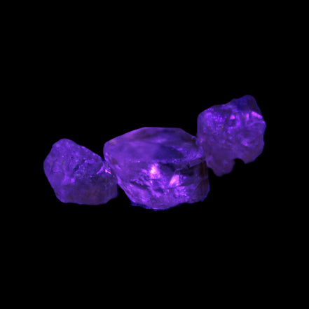 Three Brandy Topaz natural crystals from Skardu, Pakistan 7.7-8.5g Rocks and Things Store