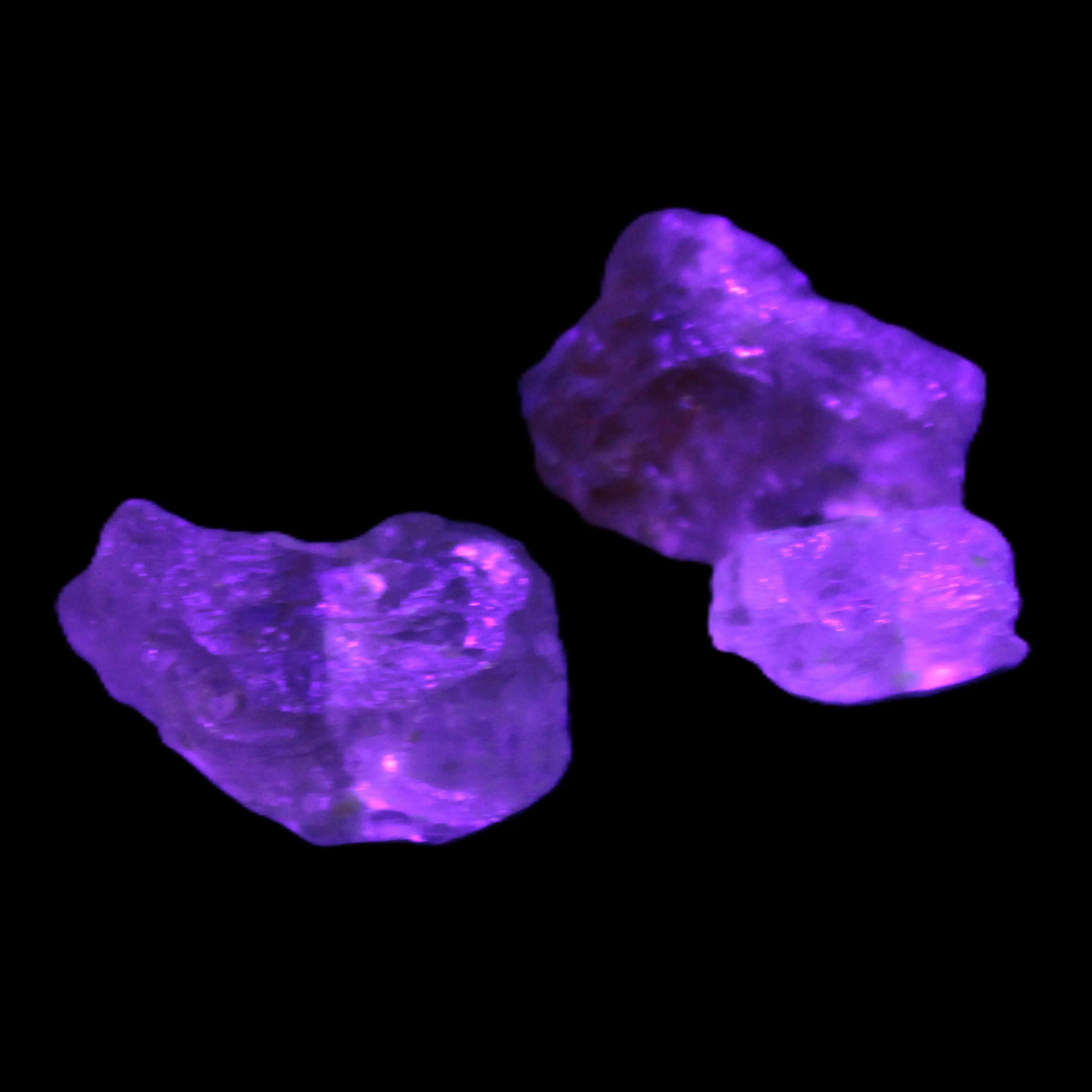Three Brandy Topaz natural crystals from Skardu, Pakistan 7.7-8.5g Rocks and Things Store