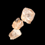 Three Brandy Topaz natural crystals from Skardu, Pakistan 7.7-8.5g Rocks and Things Store