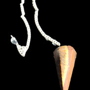 Tigers Eye faceted pendulum for dowsing 14.5g Rocks and Things