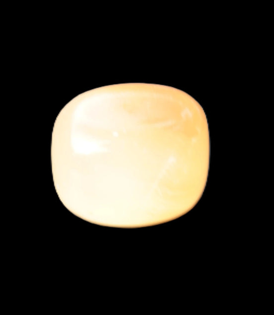 Topaz Calcite tumbled stone 6-8g Rocks and Things