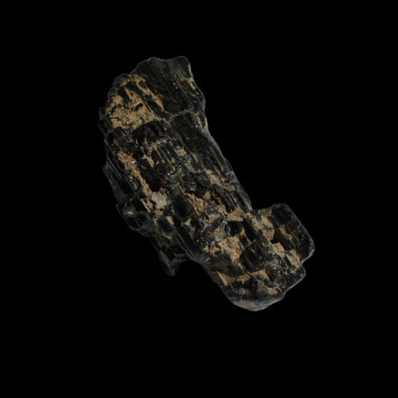 Rainbow Black Tourmaline cluster 81.4ct 16.3g in sunlight - Rocks and Things Store