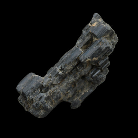 Rainbow Black Tourmaline cluster 81.4ct 16.3g in sunlight - Rocks and Things Store