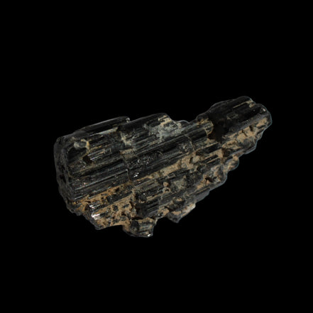 Rainbow Black Tourmaline cluster 81.4ct 16.3g in sunlight - Rocks and Things Store