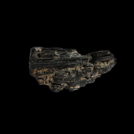 Rainbow Black Tourmaline cluster 81.4ct 16.3g in sunlight - Rocks and Things Store