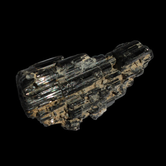 Rainbow Black Tourmaline cluster 81.4ct 16.3g in sunlight - Rocks and Things Store