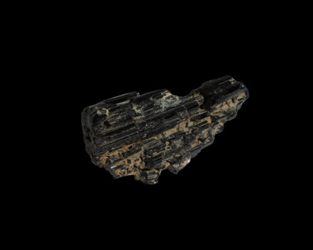 Rainbow Black Tourmaline cluster 81.4ct 16.3g in sunlight - Rocks and Things Store