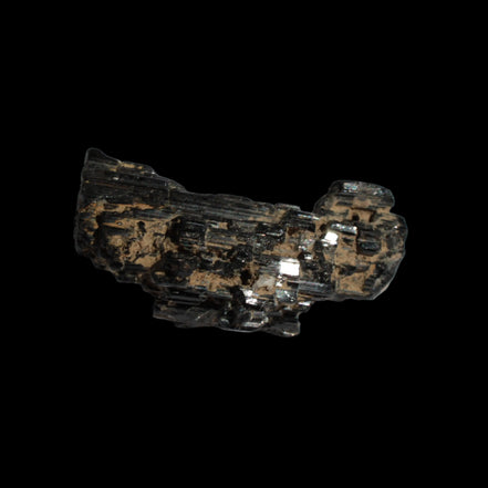 Rainbow Black Tourmaline cluster 81.4ct 16.3g in sunlight - Rocks and Things Store