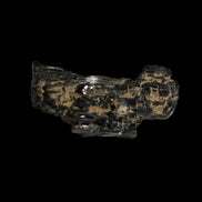 Rainbow Black Tourmaline cluster 81.4ct 16.3g in sunlight - Rocks and Things Store