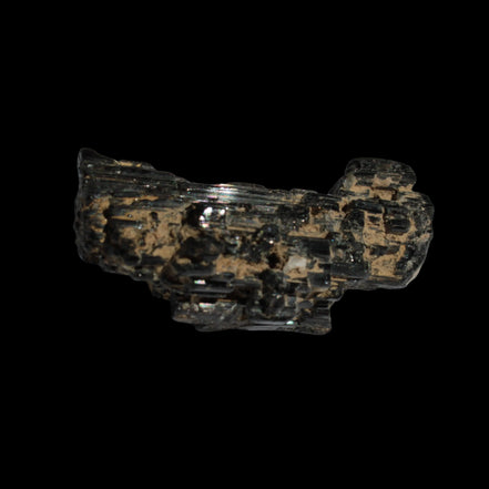 Rainbow Black Tourmaline cluster 81.4ct 16.3g in sunlight - Rocks and Things Store