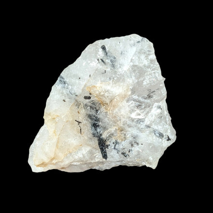 Tourmaline in Quartz rough 101g in sunlight - Rocks and Things Store