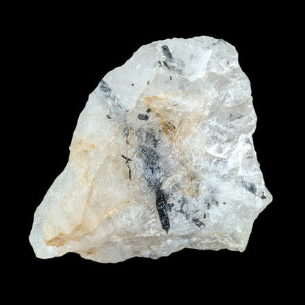 Tourmaline in Quartz rough 101g in sunlight - Rocks and Things Store