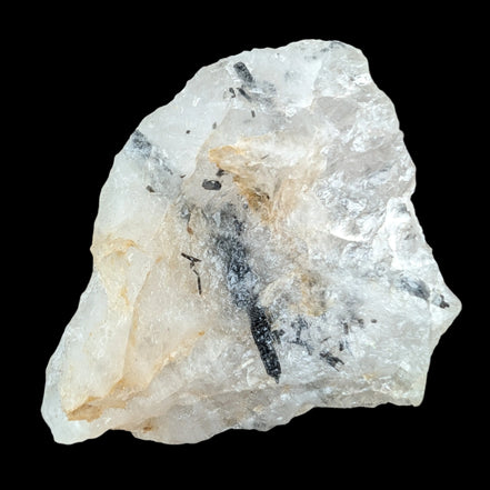 Tourmaline in Quartz rough 101g in sunlight - Rocks and Things Store