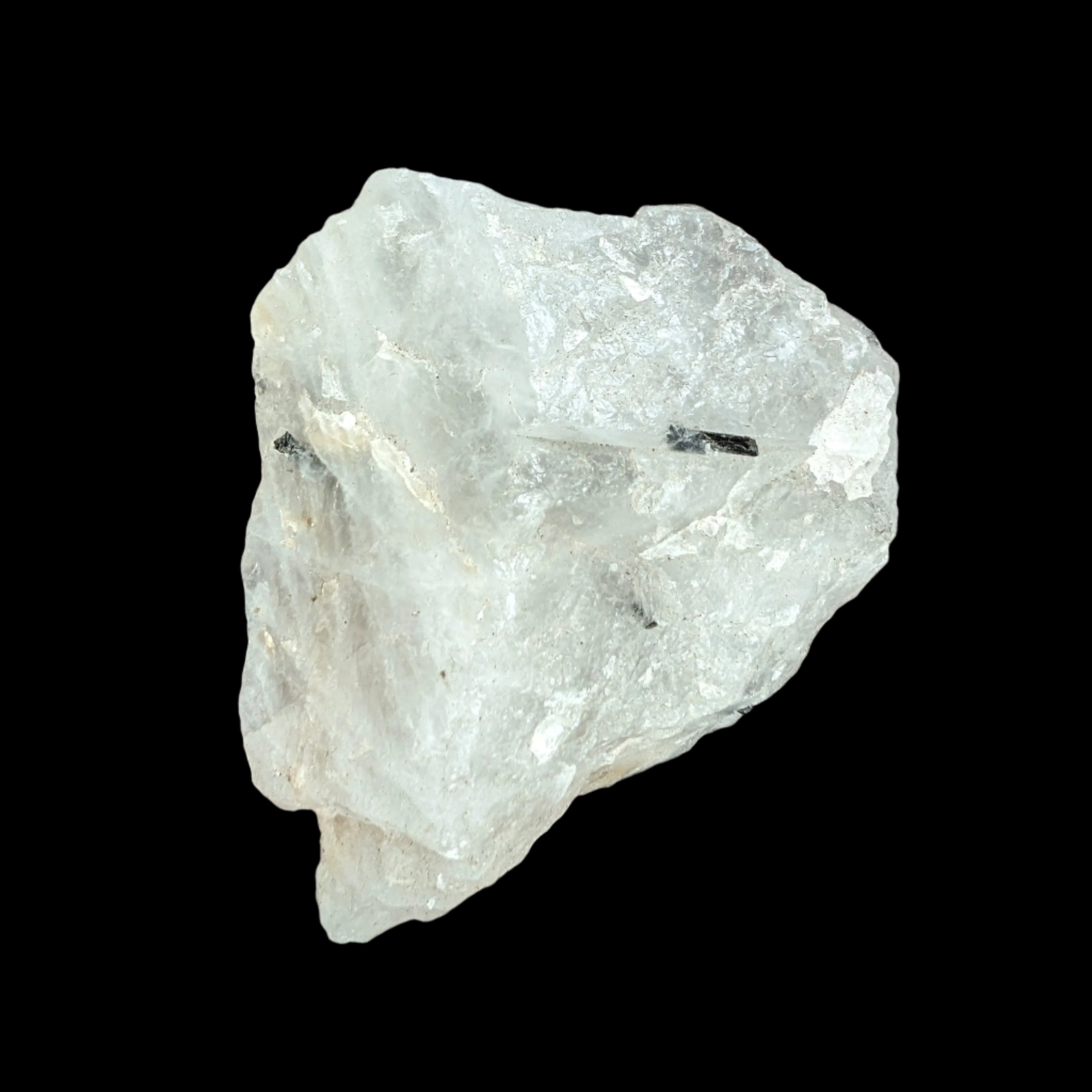 Tourmaline in Quartz rough 101g in sunlight - Rocks and Things Store