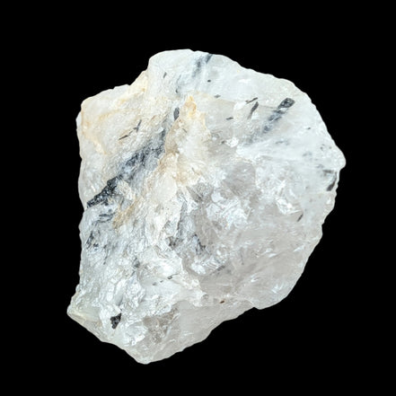 Tourmaline in Quartz rough 101g in sunlight - Rocks and Things Store