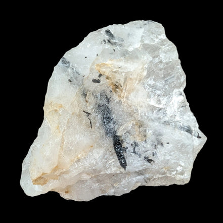 Tourmaline in Quartz rough 101g in sunlight - Rocks and Things Store