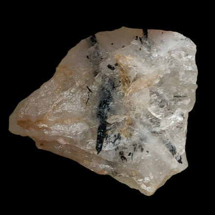 Tourmaline in Quartz rough 101g in sunlight - Rocks and Things Store