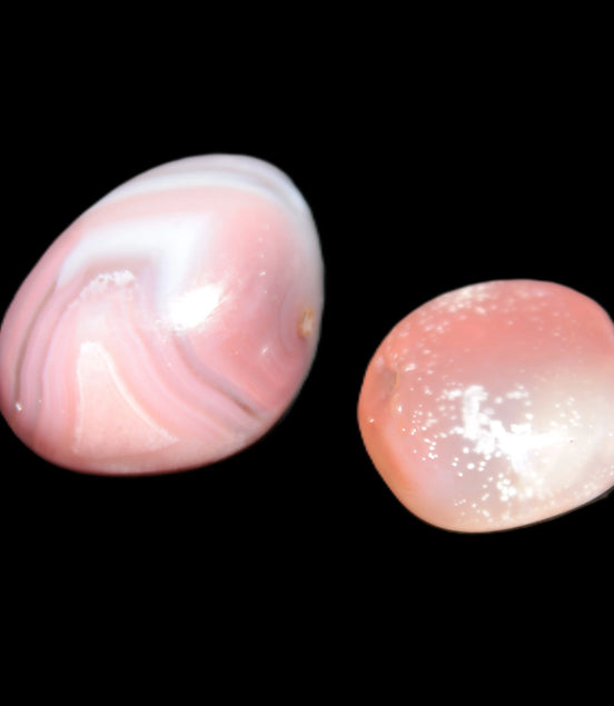 Two Agate polished stones 12-16g Rocks and Things Store