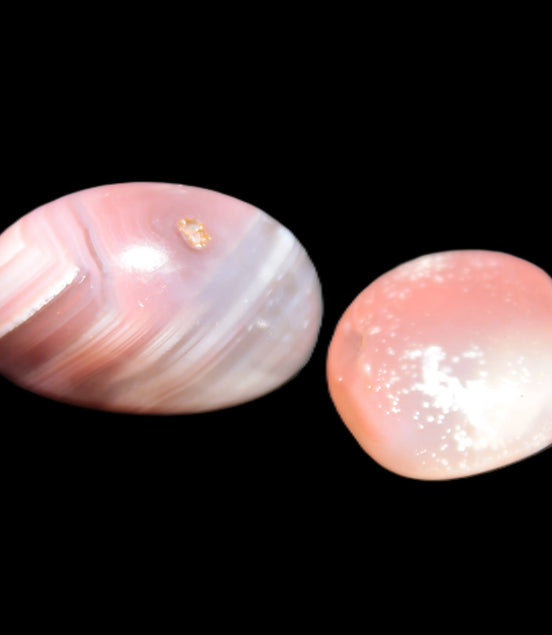 Two Agate polished stones 12-16g Rocks and Things Store