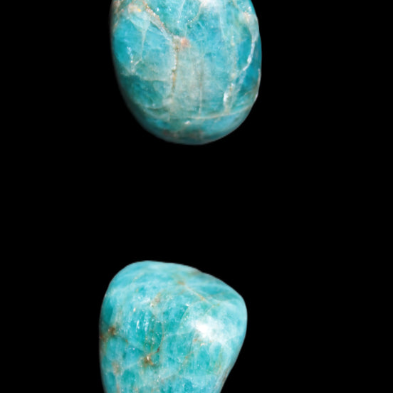 Two Blue Apatite polished stones 17-19g Rocks and Things