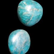 Two Blue Apatite polished stones 17-19g Rocks and Things